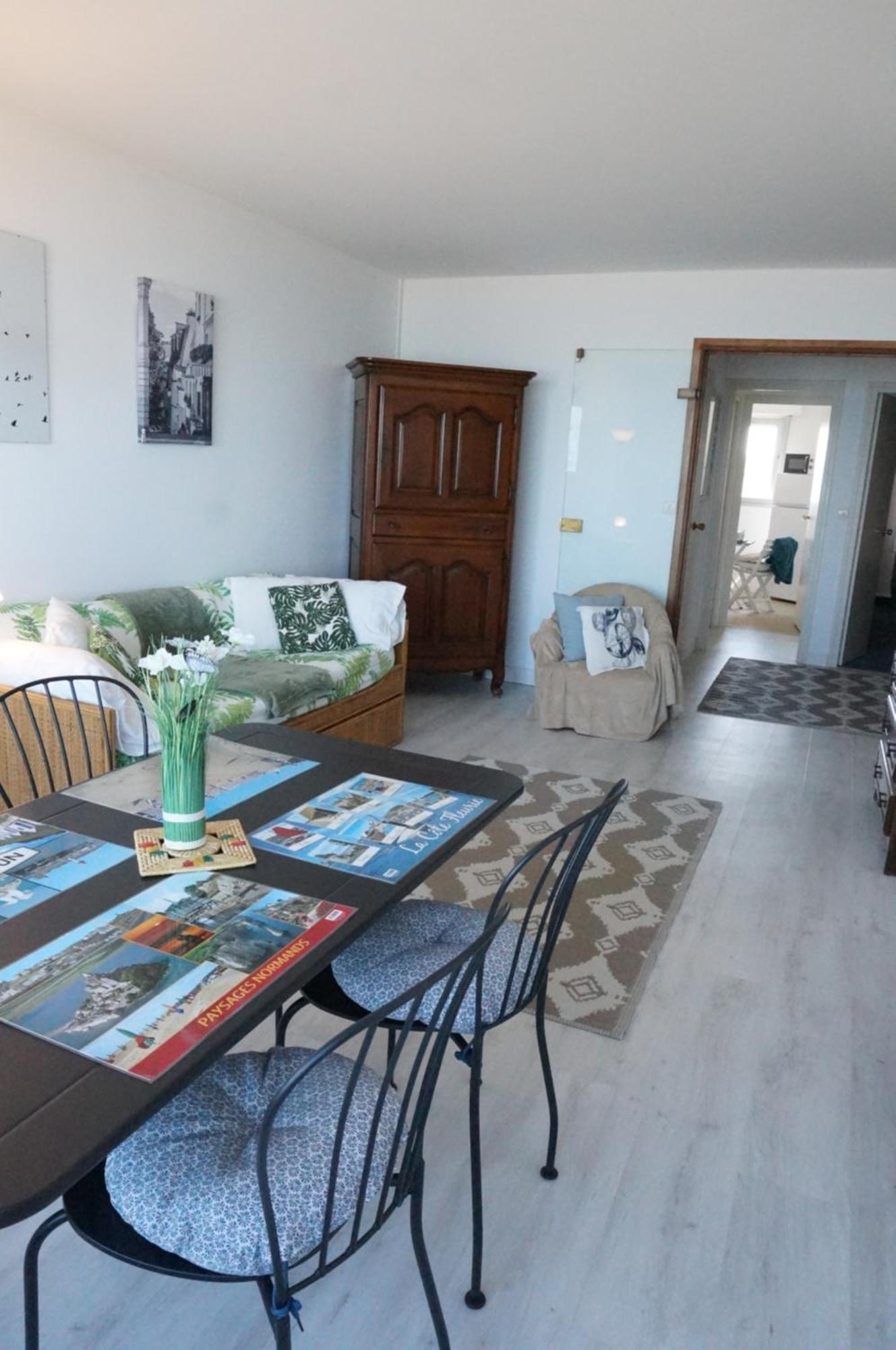 Belle Vie Vue Dominante Mer Et Plage - Appartement 2 A 4 Personnes Cabourg Eksteriør billede